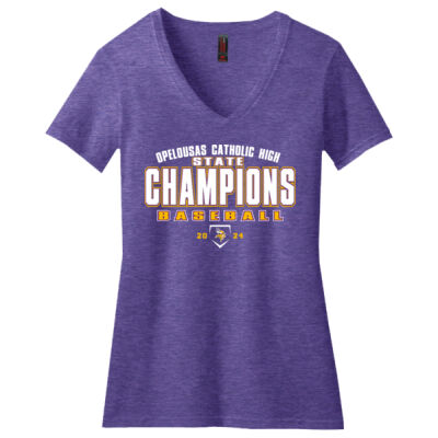 LADIE V NECK T-SHIRT Thumbnail